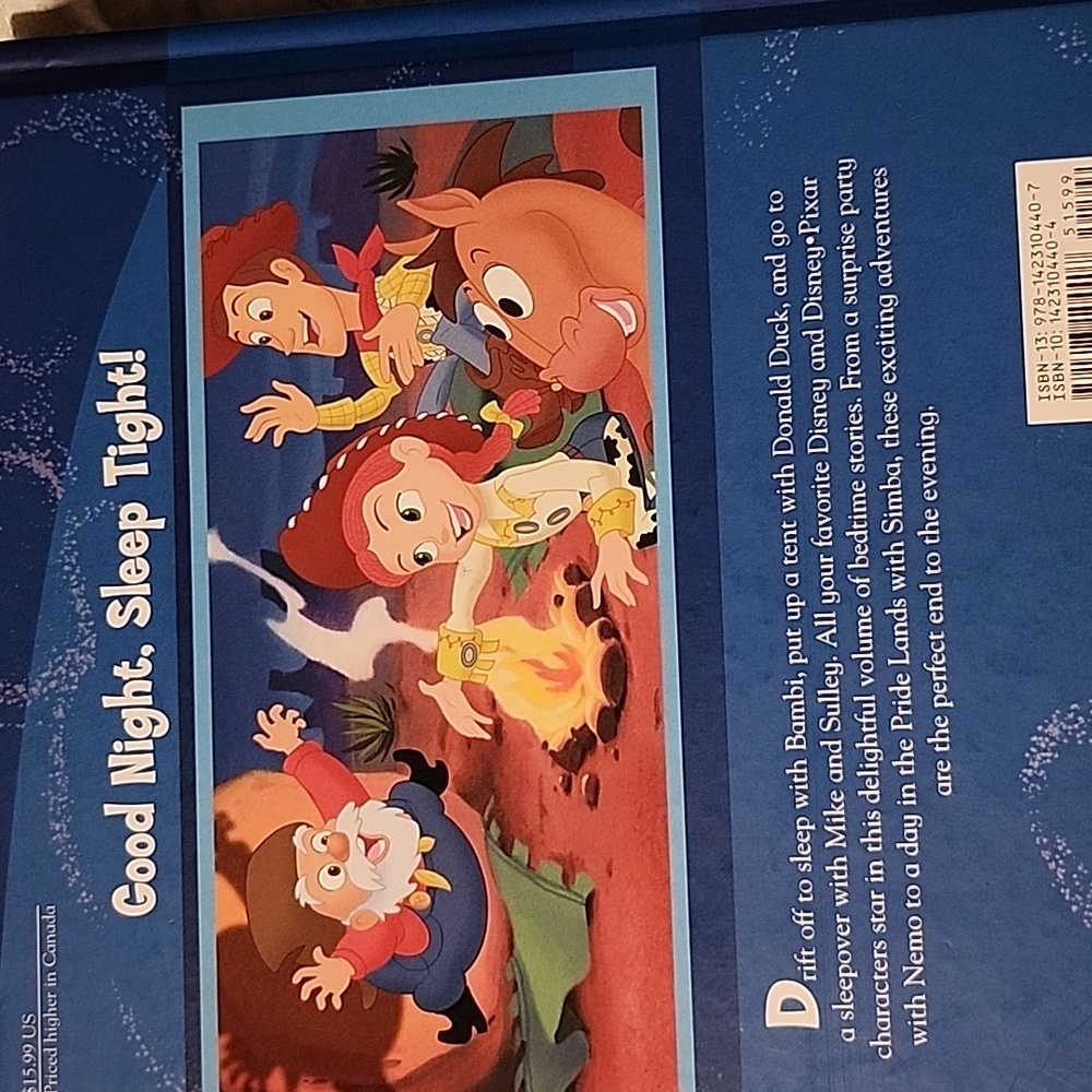 Disney Bedtime Favorites Book - Blue - Picture 5 of 5